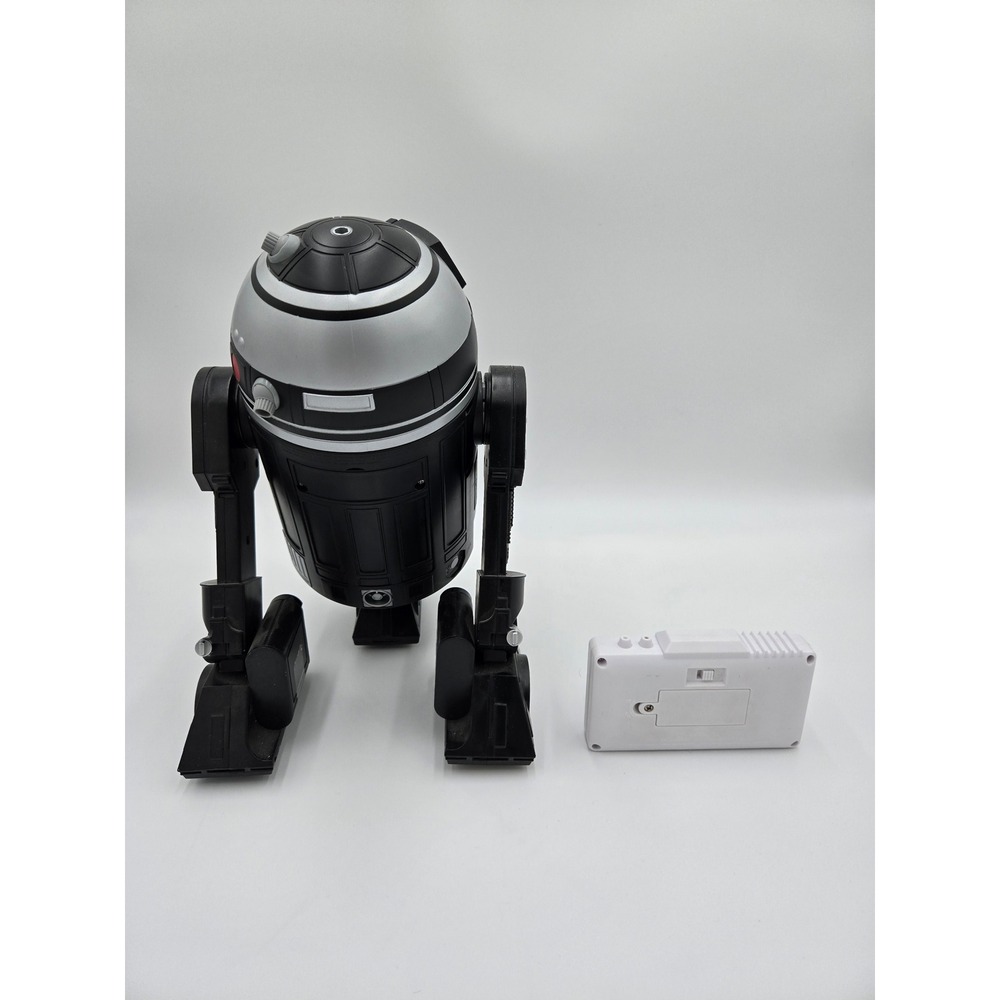 Disney Star Wars Droid Depot R2-D2 RC Unit Black Remote Control Astromech AS-IS - Picture 2 of 2
